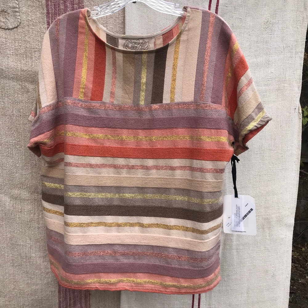 Ace&Jig Poppy top in Halo